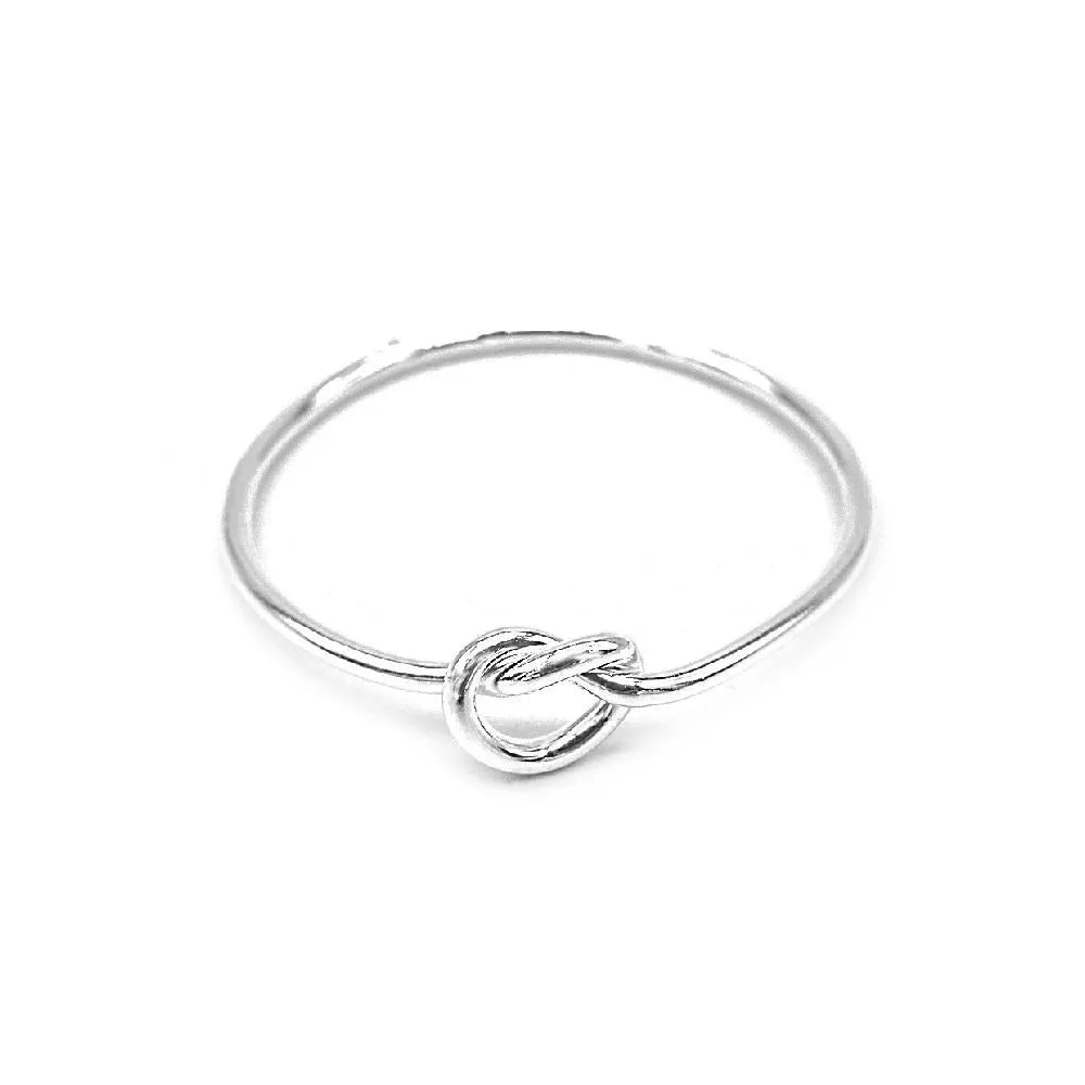 Silver Knot Ring