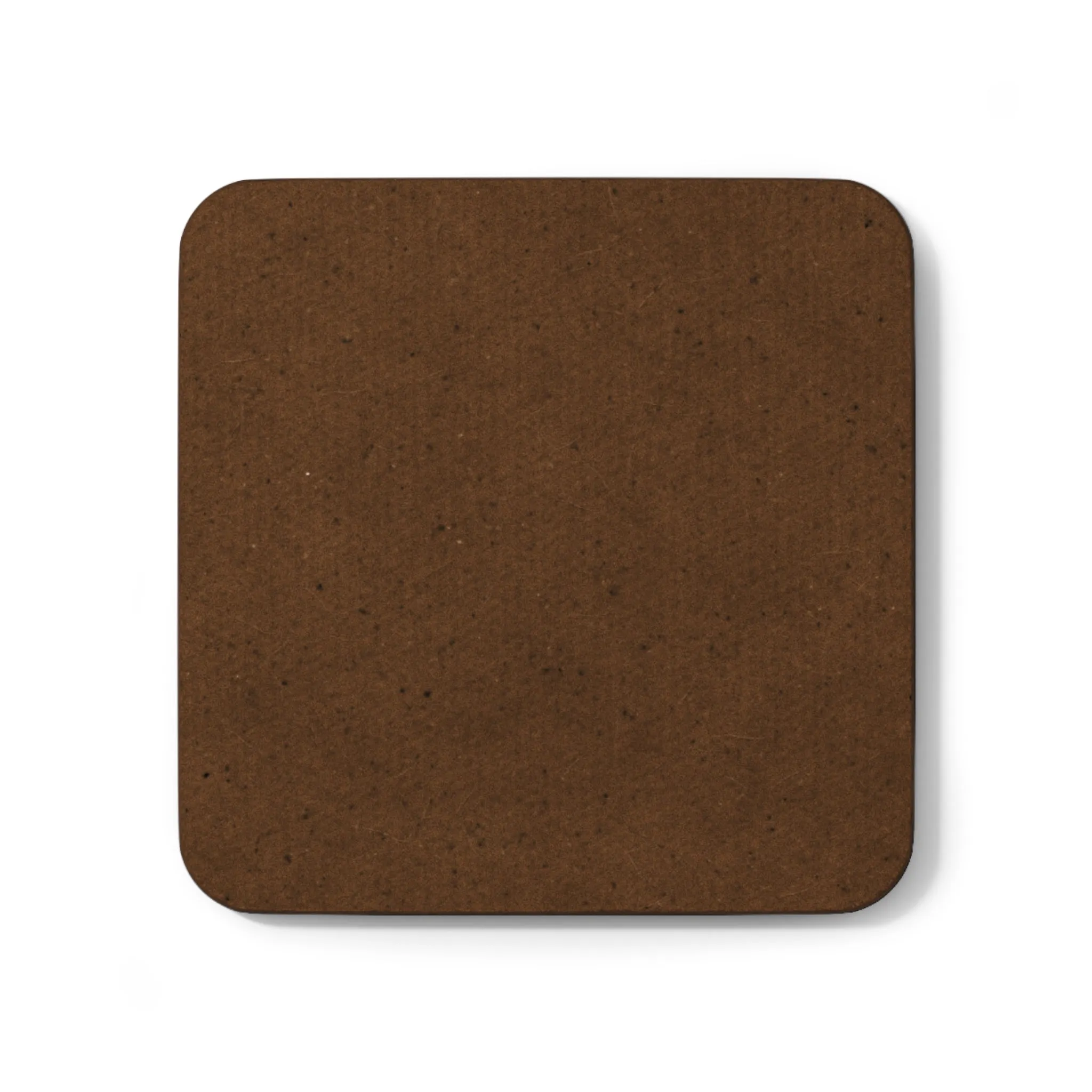 Single QR Code Hardboard Back 1 piece Coaster - A Winner Never Quits