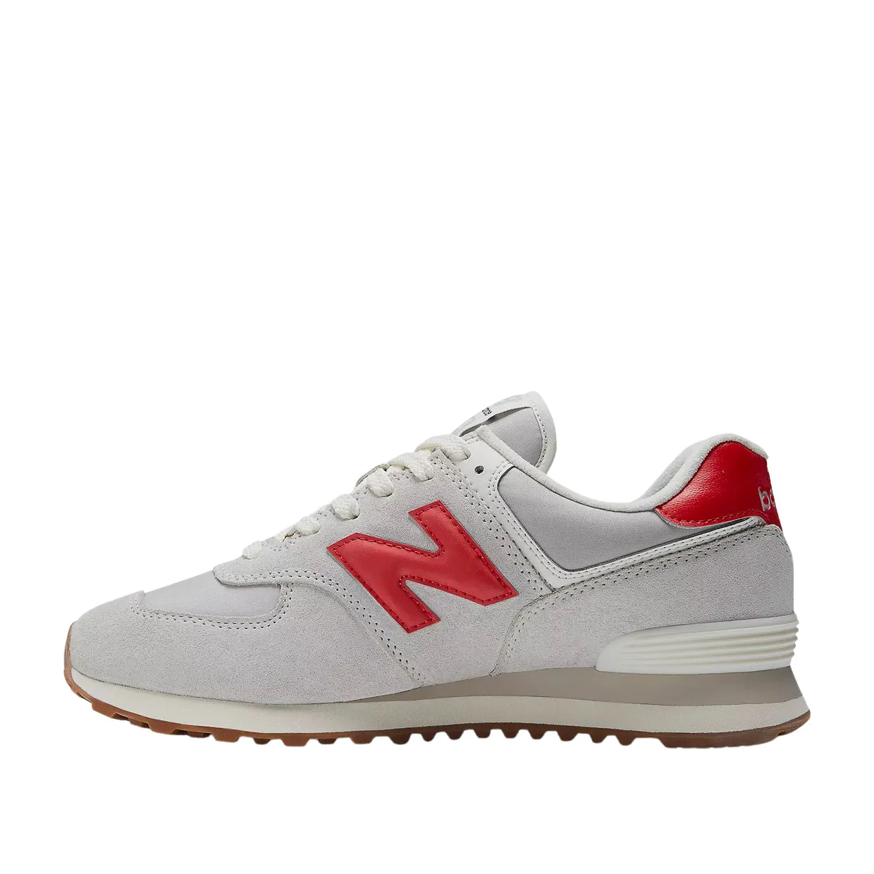 Sneakers Uomo New Balance 574 Grigio / Rosso