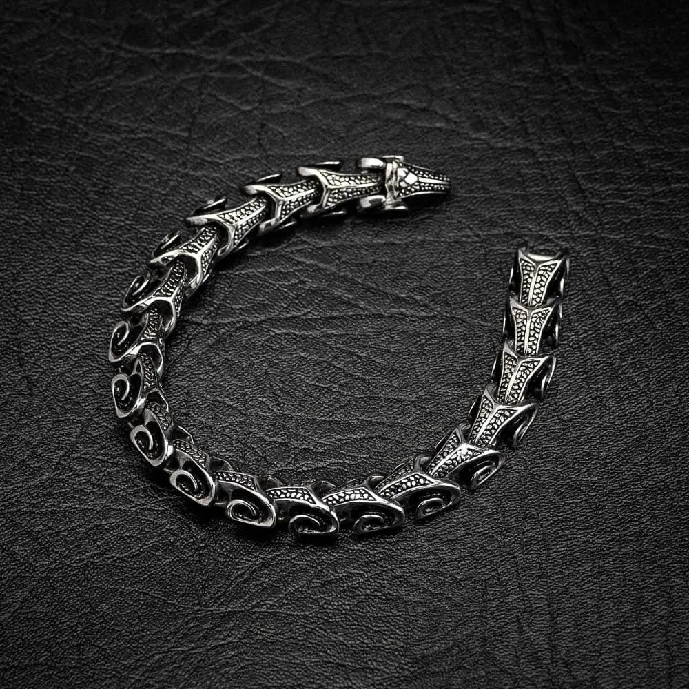 Stainless Steel Dragon Tail Bracelet