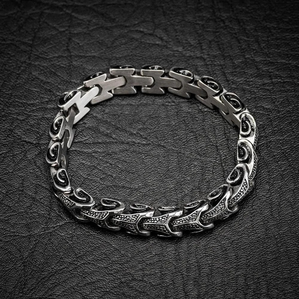 Stainless Steel Dragon Tail Bracelet