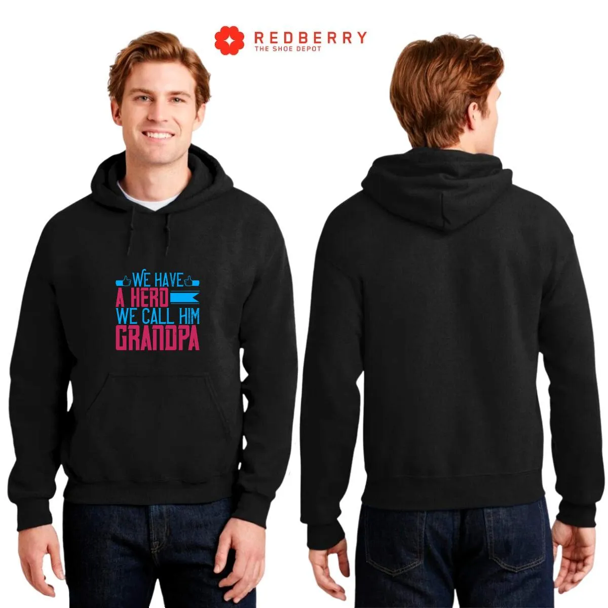 Sudadera Hombre  Hoodie Abuelo Papá Padre Hijo Hija 049