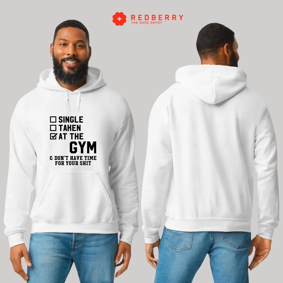 Sudadera Hombre  Hoodie Gym Ejercicio Fitness 046