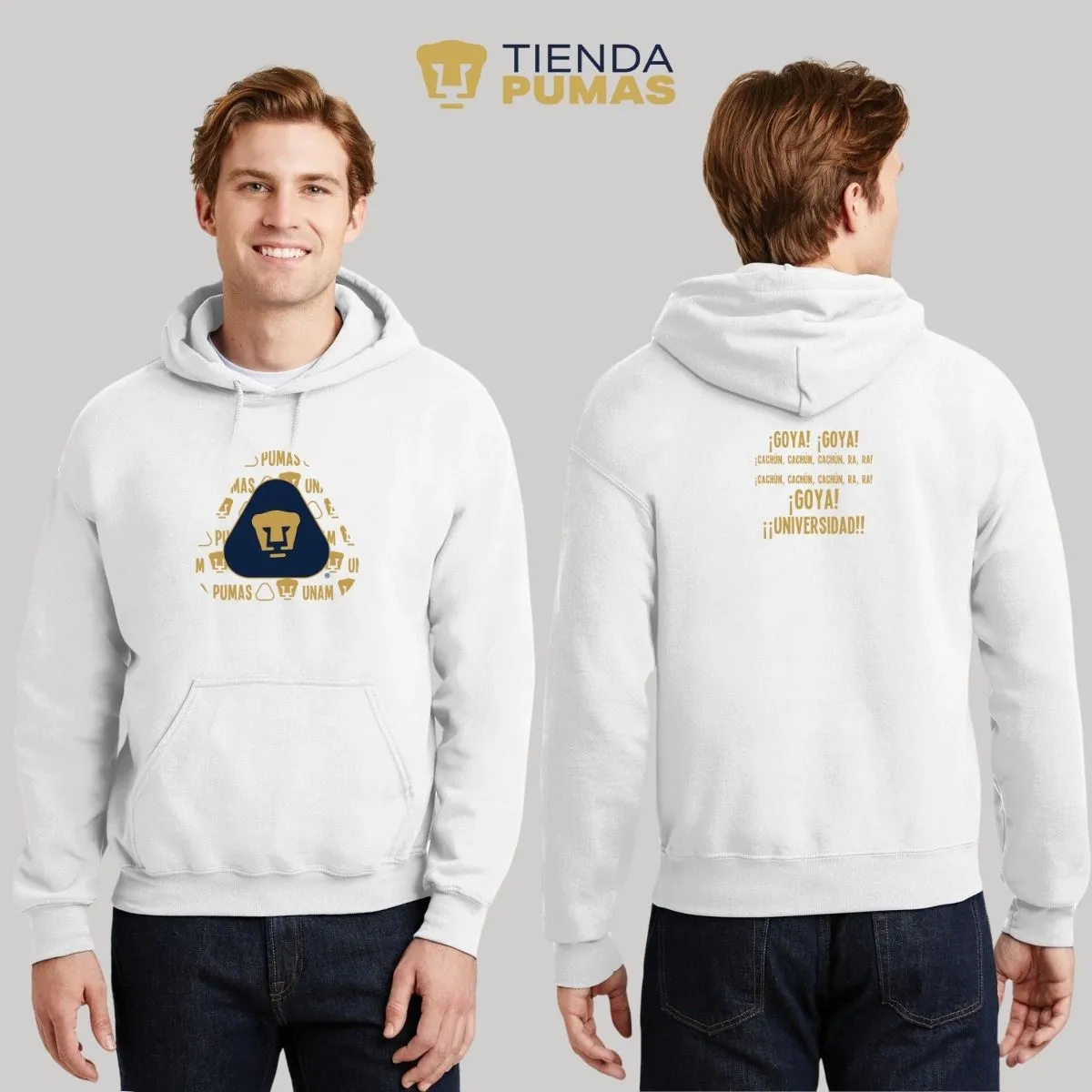 Sudadera Hombre Pumas UNAM triangular