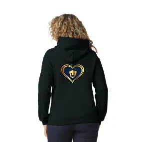 Sudadera para Mujer Hoodie Pumas UNAM Corazón Pumas