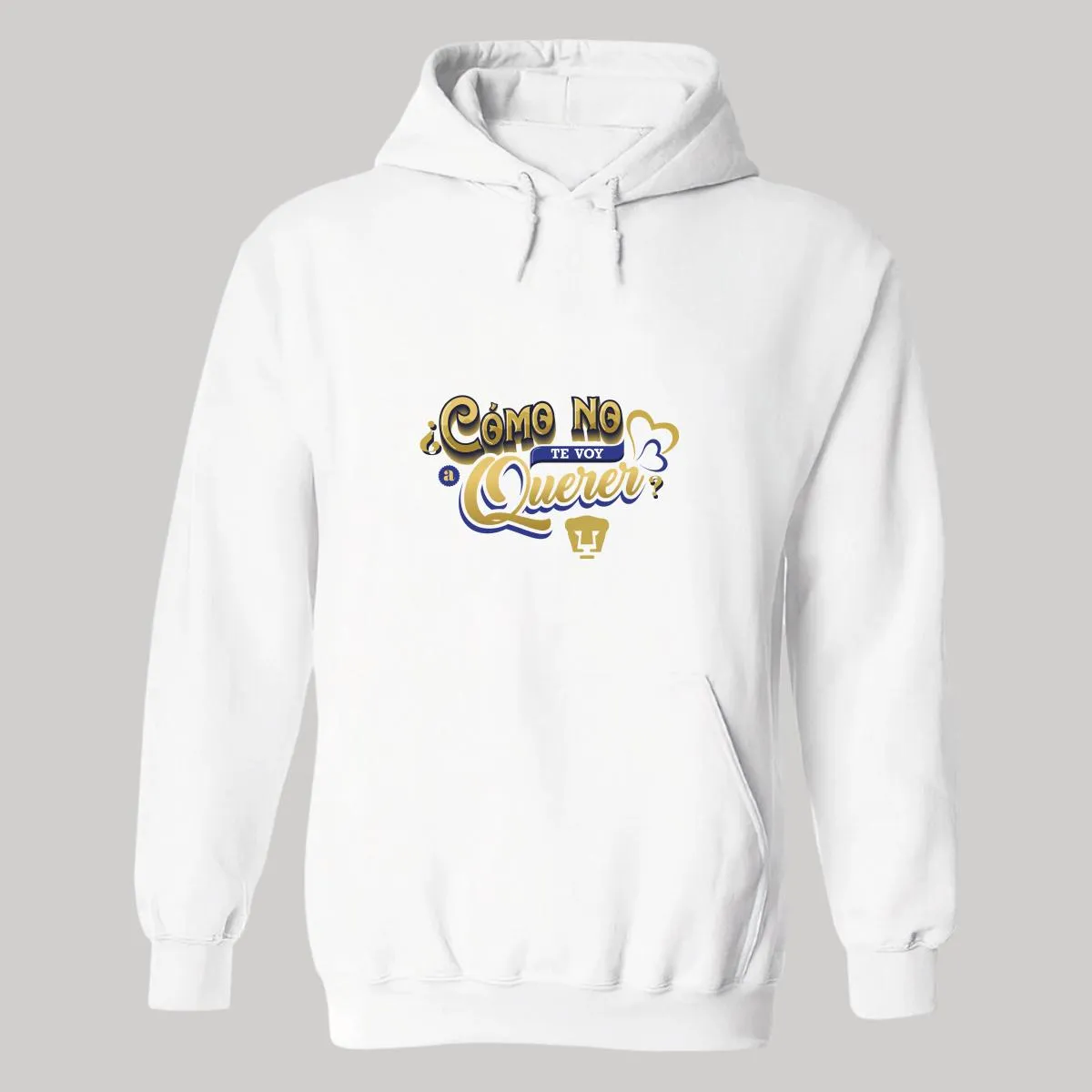 Sudadera para Mujer Hoodie Pumas UNAM Cómo te voy a querer