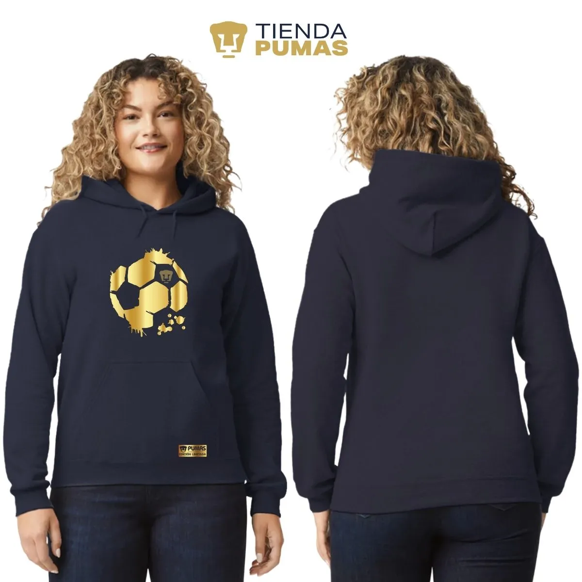 Sudadera para Mujer Hoodie Pumas UNAM Edición Limitada 2