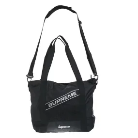 Supreme Logo Tote Bag Black