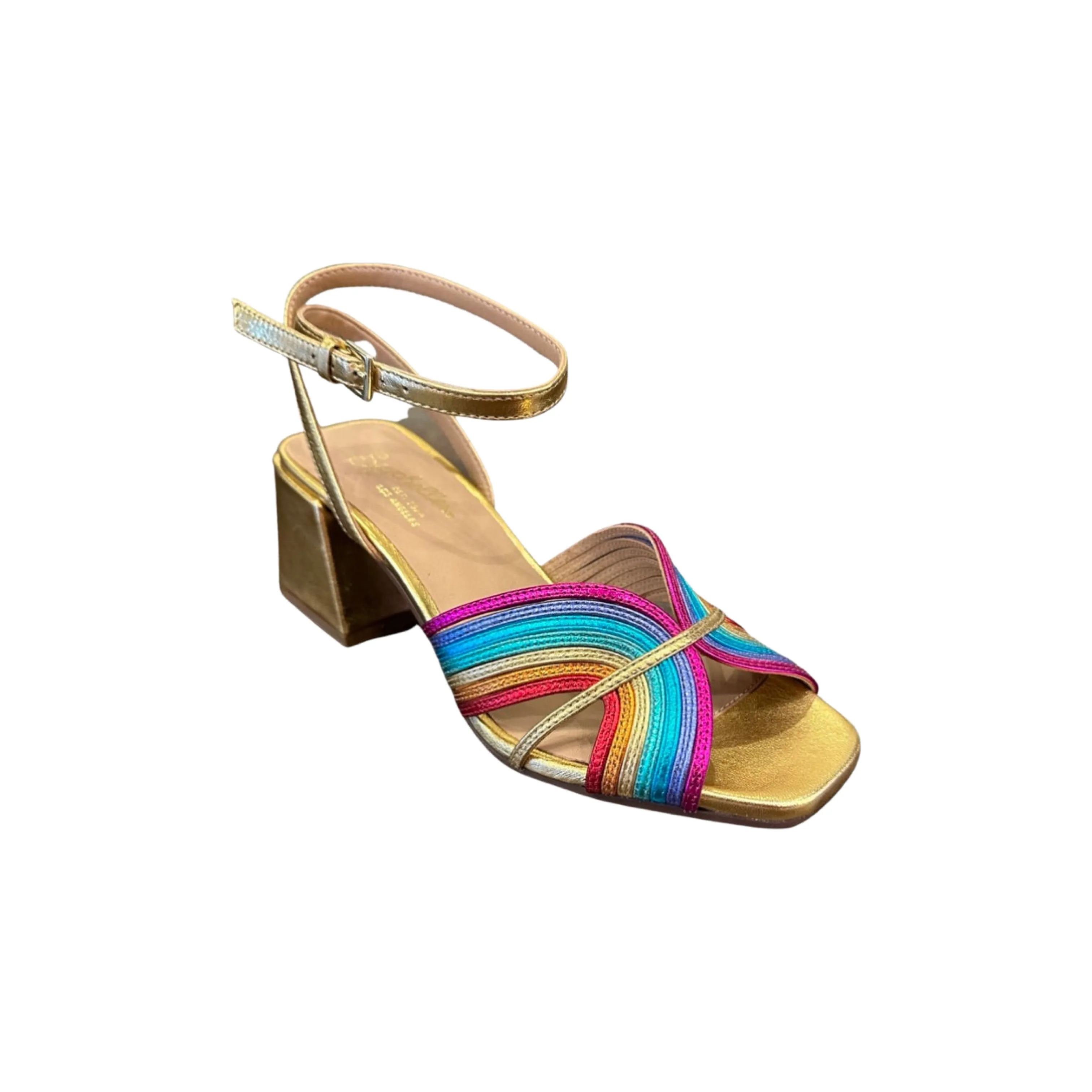 Tender Rainbow Leather Sandal