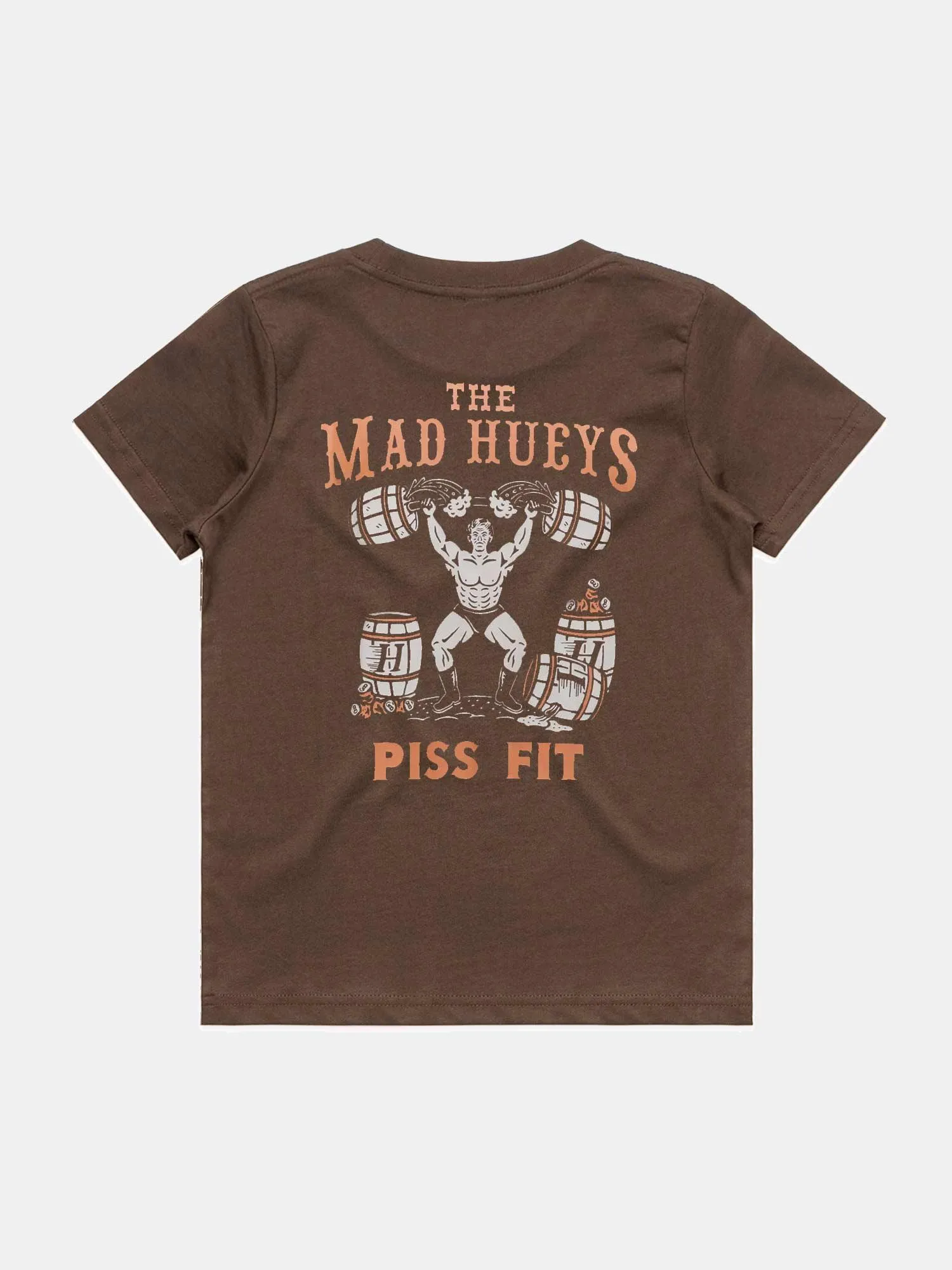 The Mad Hueys Piss Fit Tee - Iron Pigment