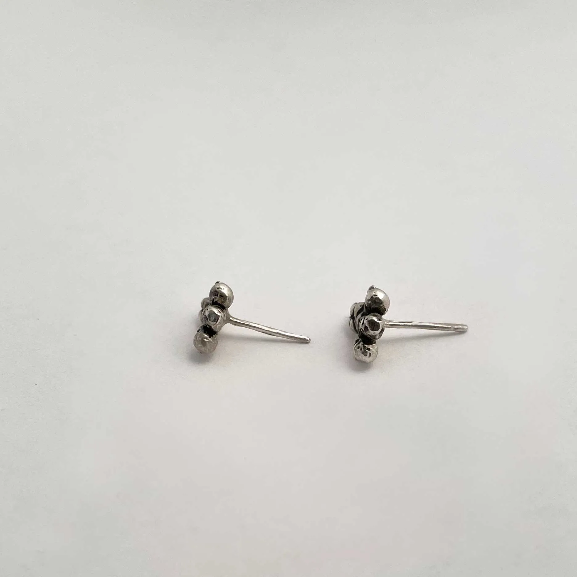 Three Headed Baby Stud Earrings- Ready to Ship