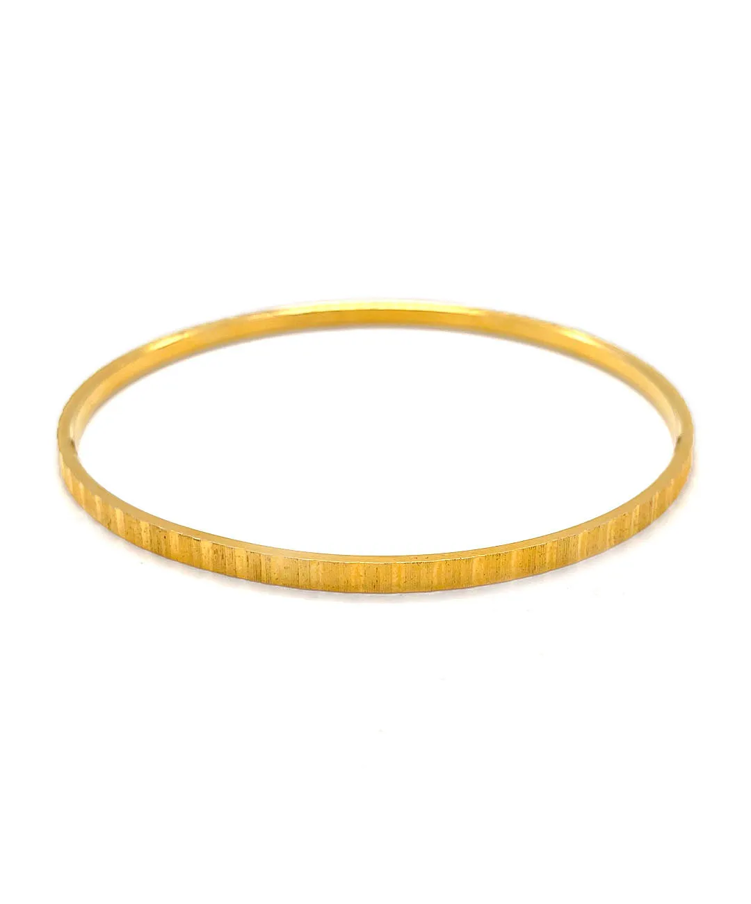 【USA輸入】ヴィンテージ TRIFARI ゴールド バングル/Vintage TRIFARI Gold Bangle