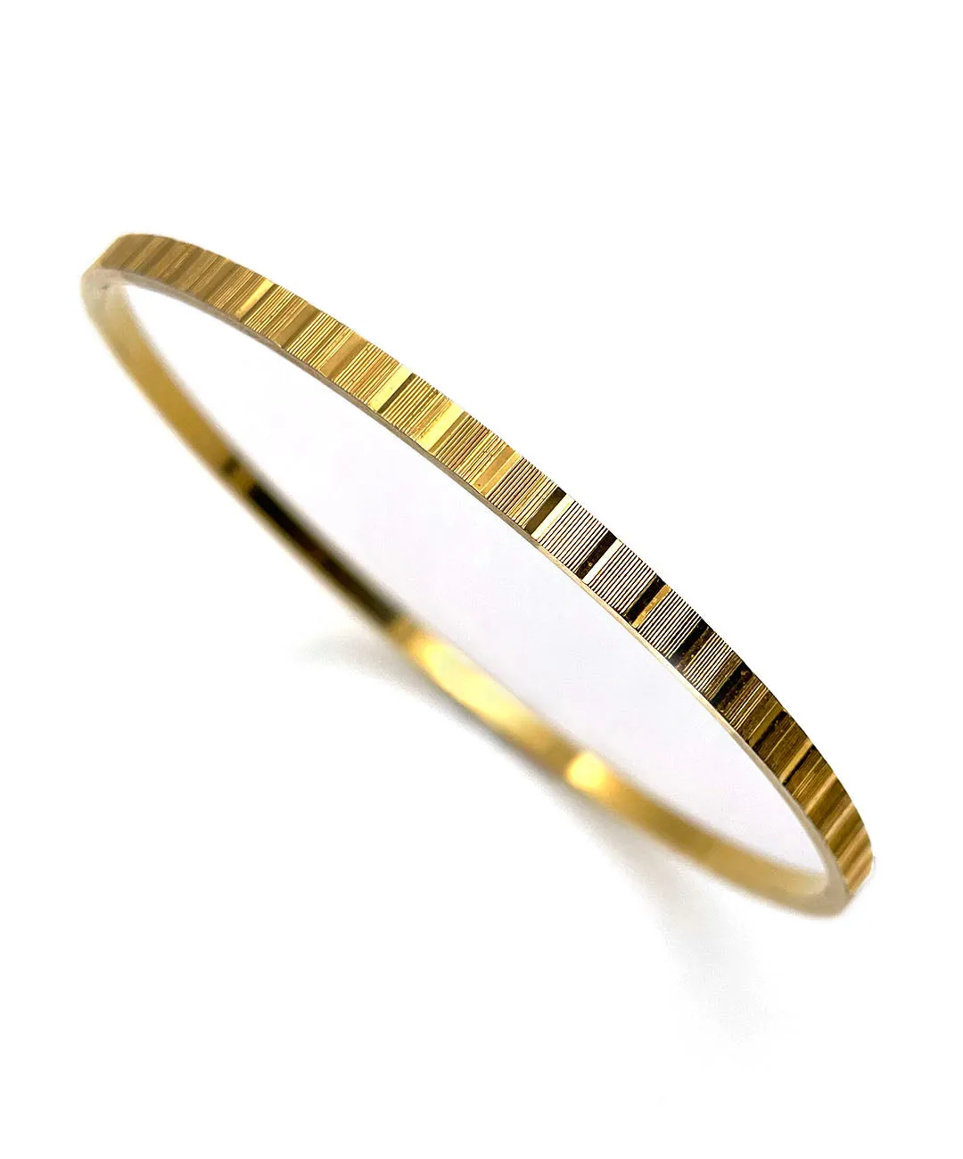 【USA輸入】ヴィンテージ TRIFARI ゴールド バングル/Vintage TRIFARI Gold Bangle