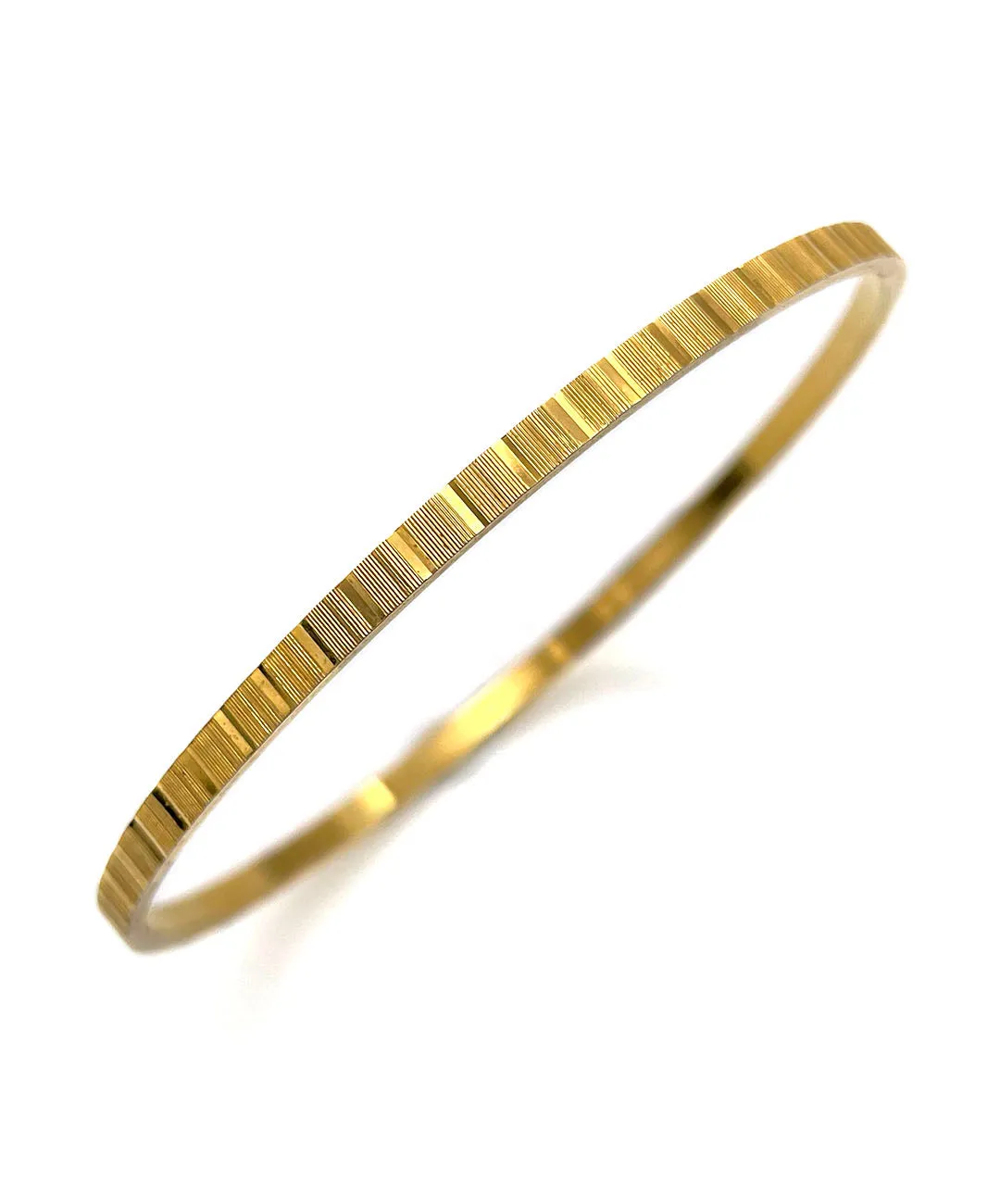 【USA輸入】ヴィンテージ TRIFARI ゴールド バングル/Vintage TRIFARI Gold Bangle