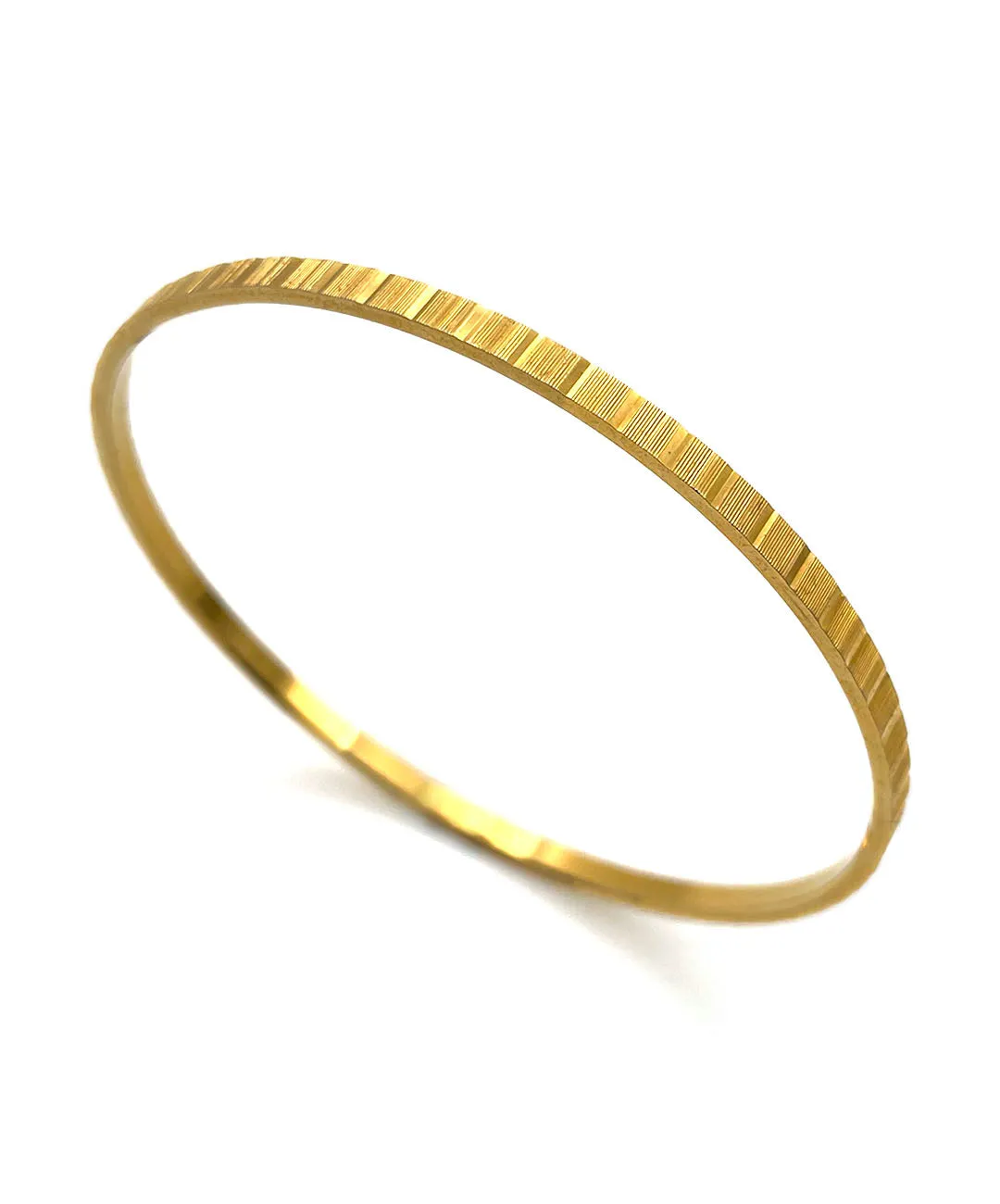 【USA輸入】ヴィンテージ TRIFARI ゴールド バングル/Vintage TRIFARI Gold Bangle