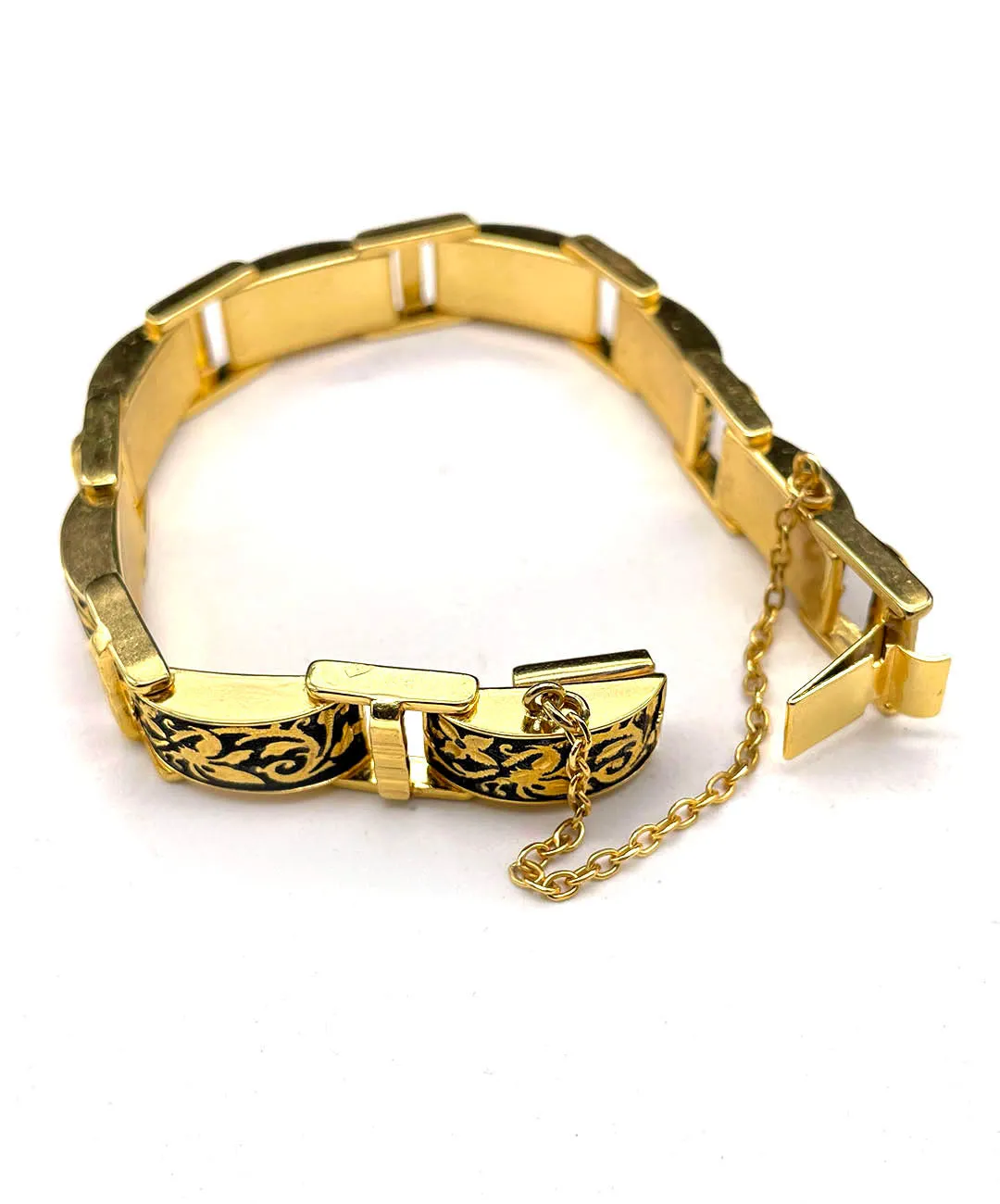 【USA輸入】ヴィンテージ  ダマシン バタフライ ブレスレット/Vintage Damascene Butterfly Bracelet