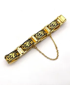 【USA輸入】ヴィンテージ  ダマシン バタフライ ブレスレット/Vintage Damascene Butterfly Bracelet