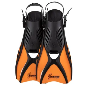 Voyager Snorkeling Fins - Orange