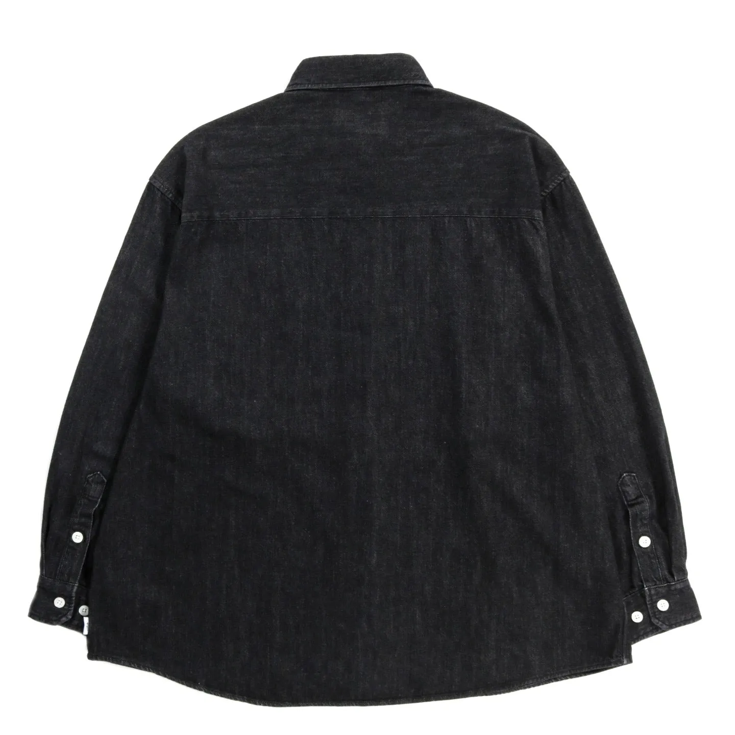 WTAPS BD 04 DENIM SHIRT BLACK