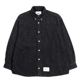 WTAPS BD 04 DENIM SHIRT BLACK