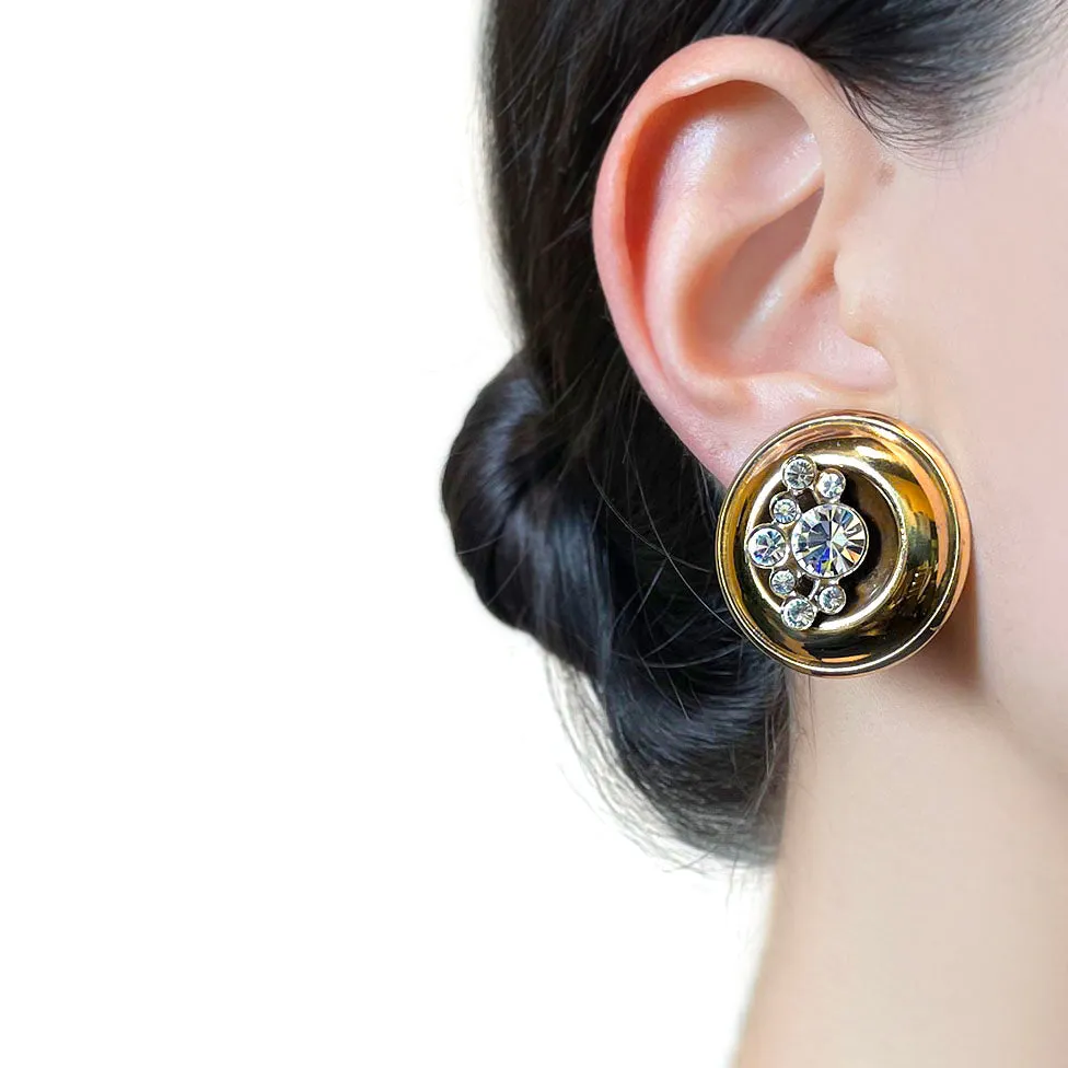 【アイルランド輸入】ヴィンテージ ERMANI BULATTI イヤリング/Vintage ERMANI BULATTI Clip On Earrings